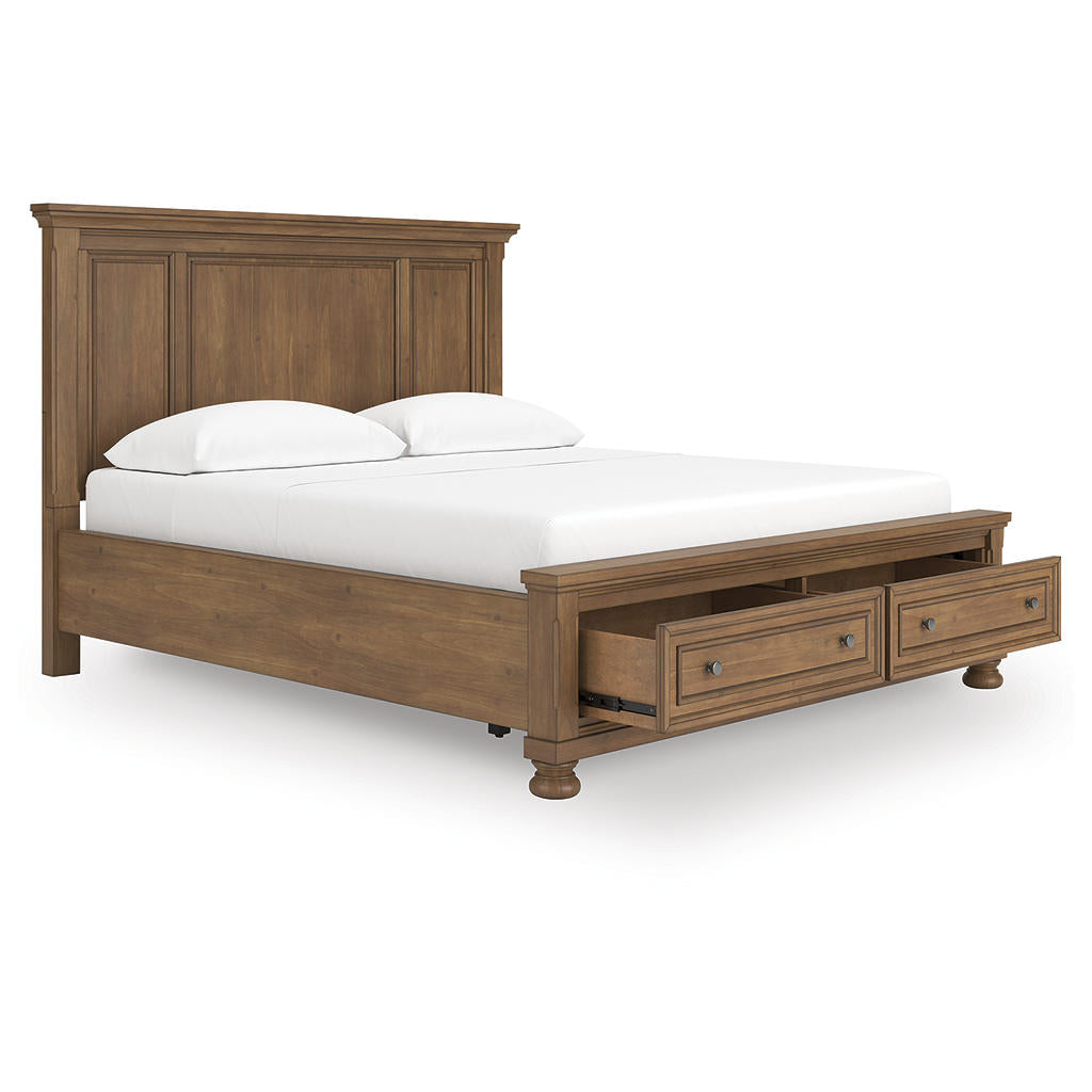 Feddinger California King Panel Storage Bed Signature Design by Ashley® Bedroom