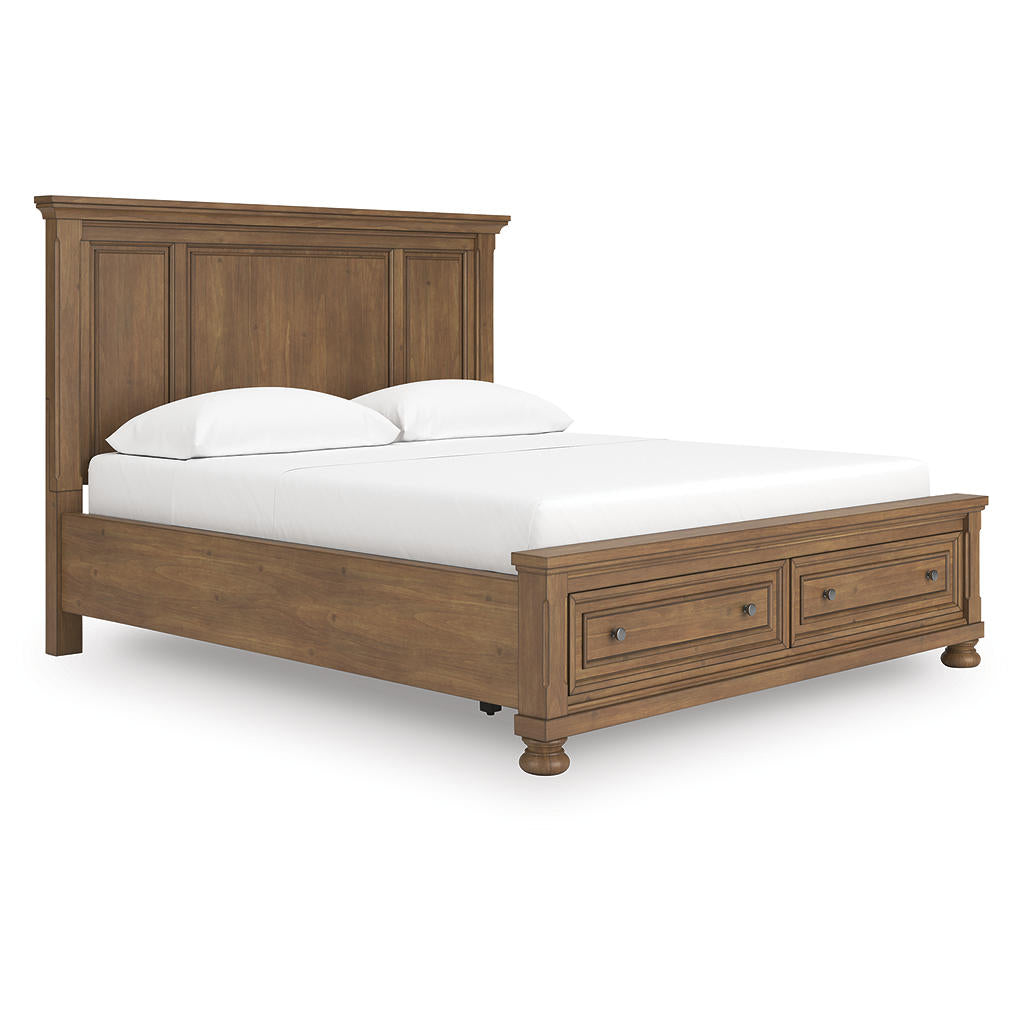 Feddinger California King Panel Storage Bed Signature Design by Ashley® Bedroom