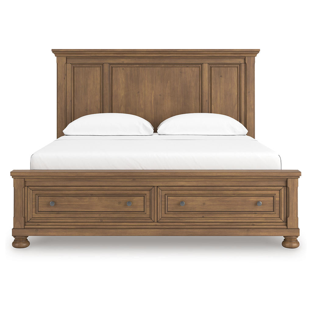 Feddinger California King Panel Storage Bed Signature Design by Ashley® Bedroom