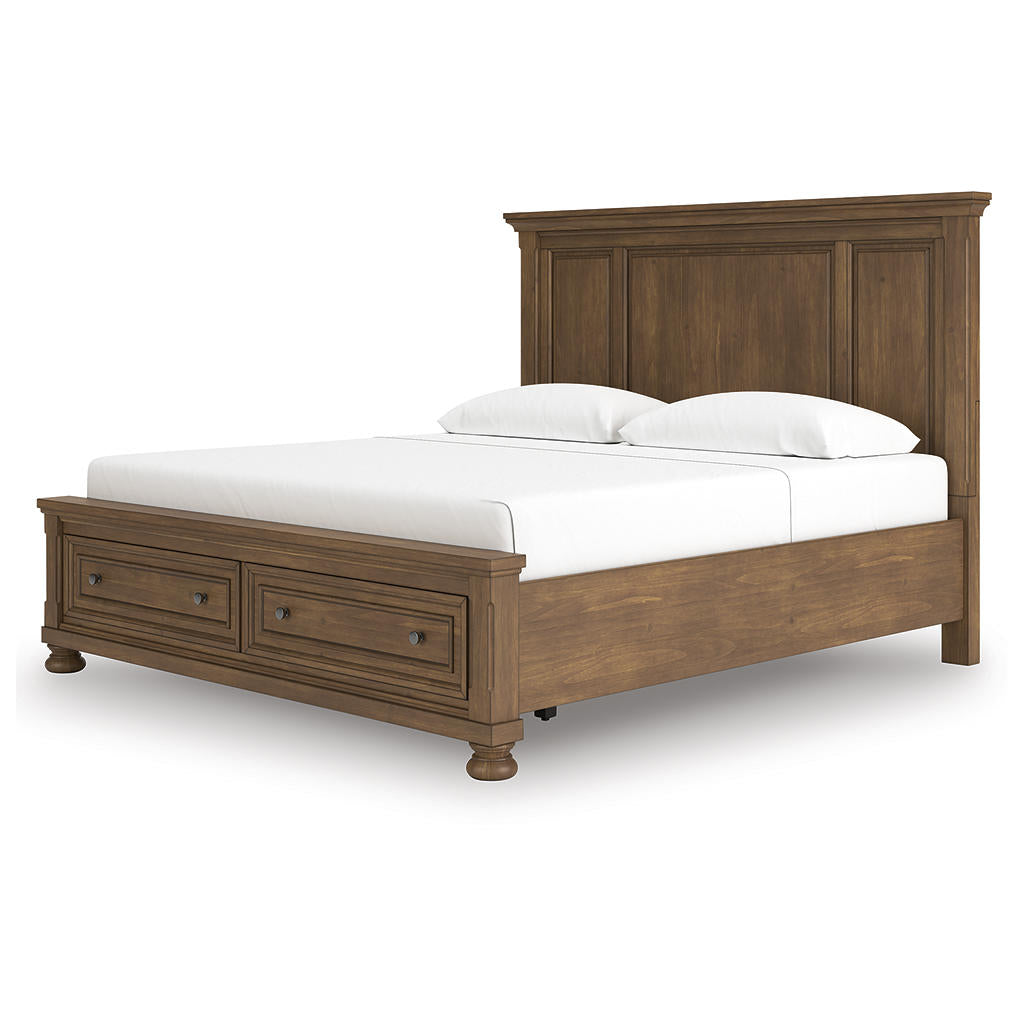 Feddinger King Panel Storage Bed, Dresser, Mirror, Chest and Nightstand Signature Design by Ashley® Uncategorized