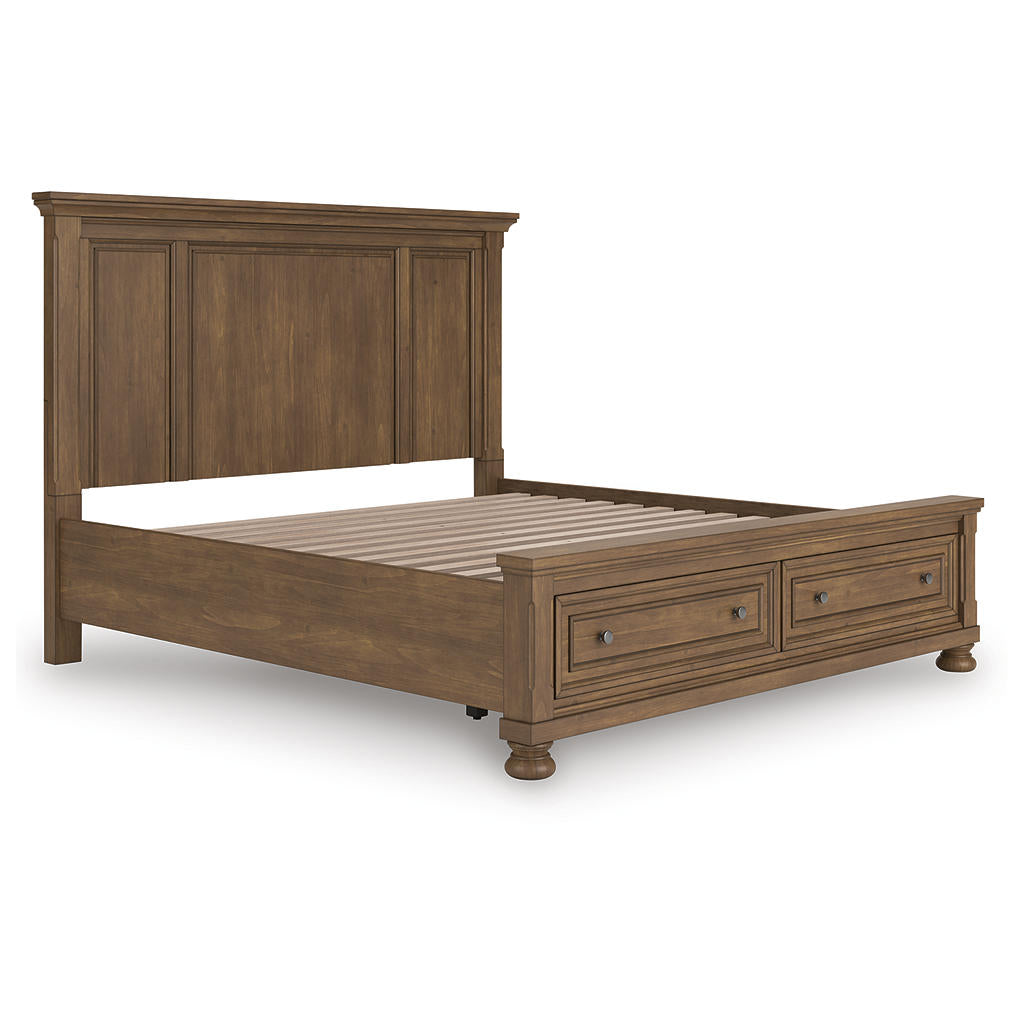Feddinger King Panel Storage Bed, Dresser, Mirror, Chest and Nightstand Signature Design by Ashley® Uncategorized