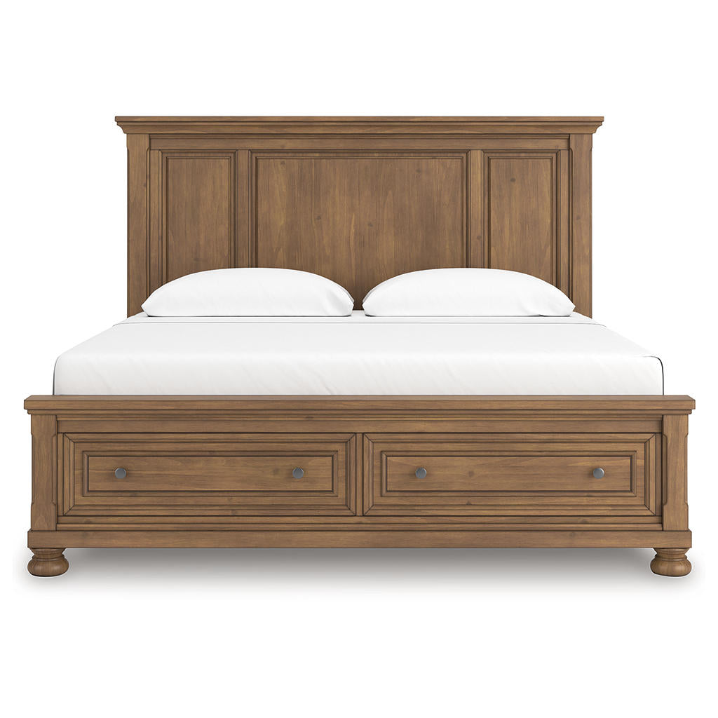 Feddinger King Panel Storage Bed, Dresser, Mirror, Chest and Nightstand Signature Design by Ashley® Uncategorized