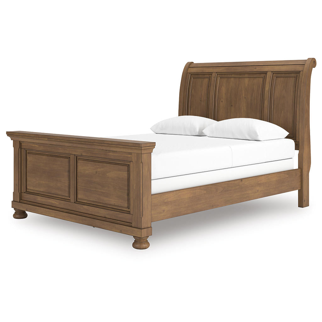 Feddinger Queen Sleigh Bed Signature Design by Ashley® Bedroom