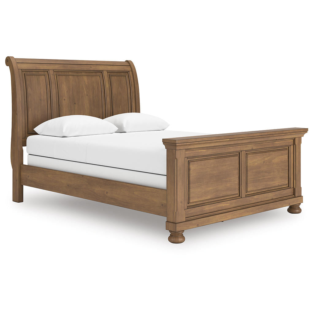 Feddinger Queen Sleigh Bed Signature Design by Ashley® Bedroom