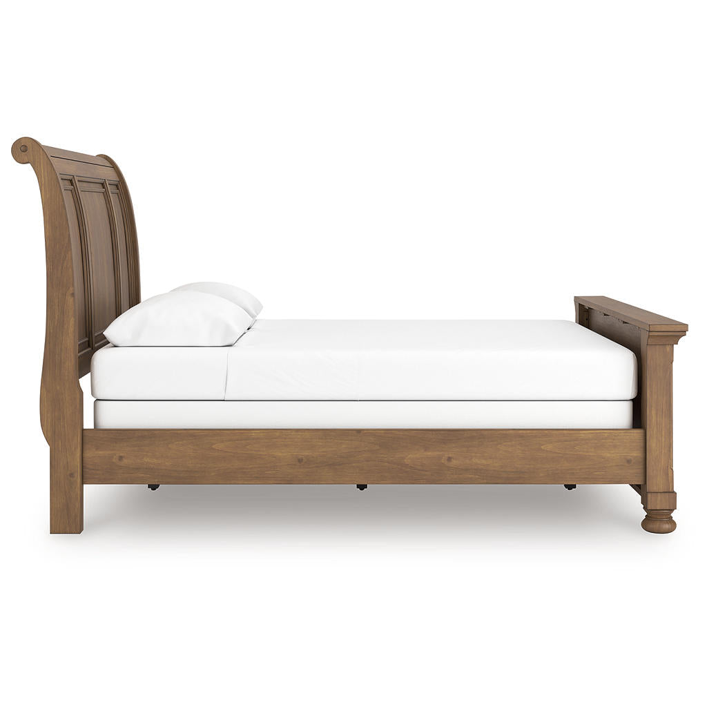Feddinger Queen Sleigh Bed Signature Design by Ashley® Bedroom