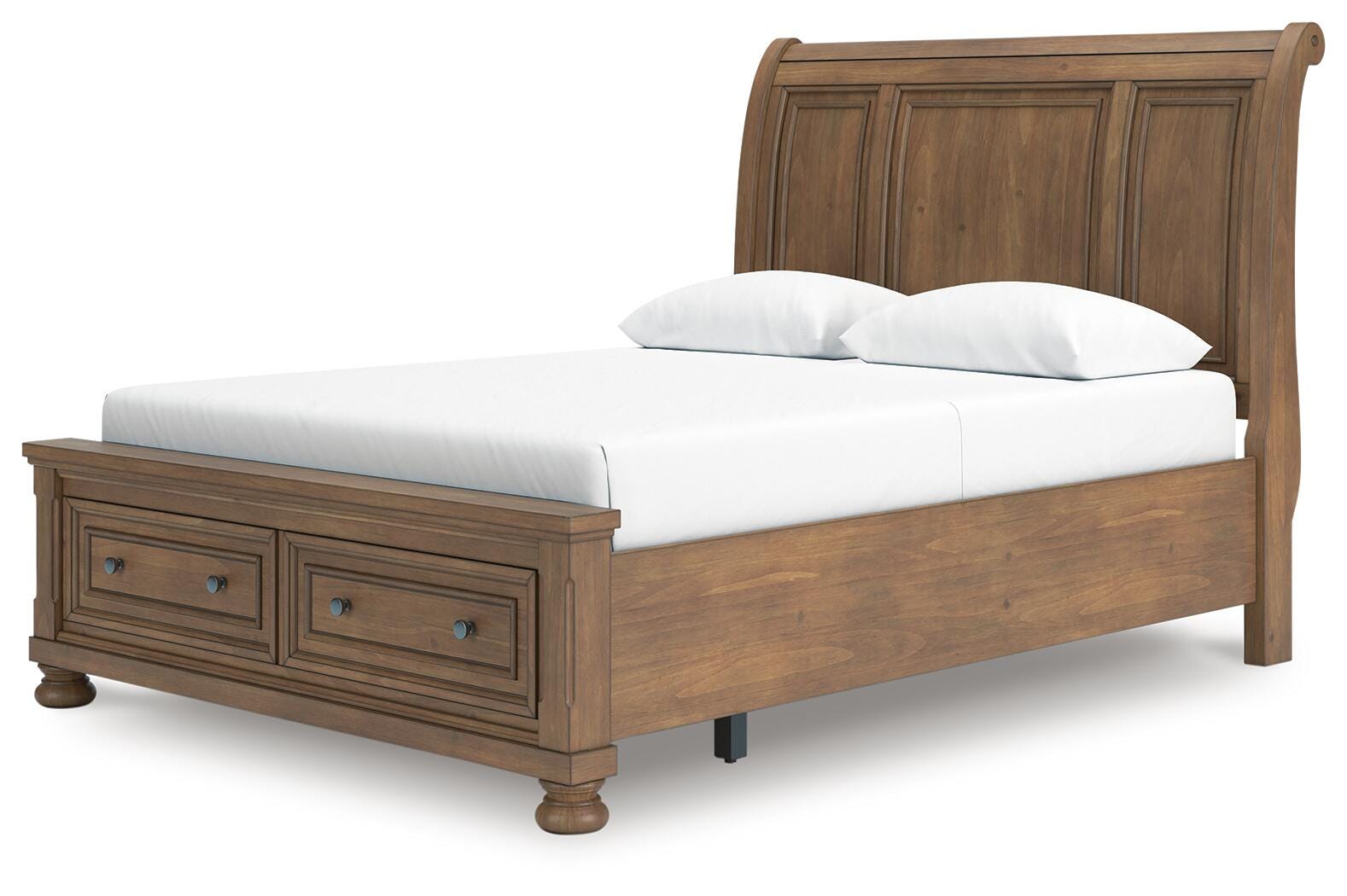 Feddinger Queen Sleigh Storage Bed, Dresser and Mirror Signature Design by Ashley® Bedroom