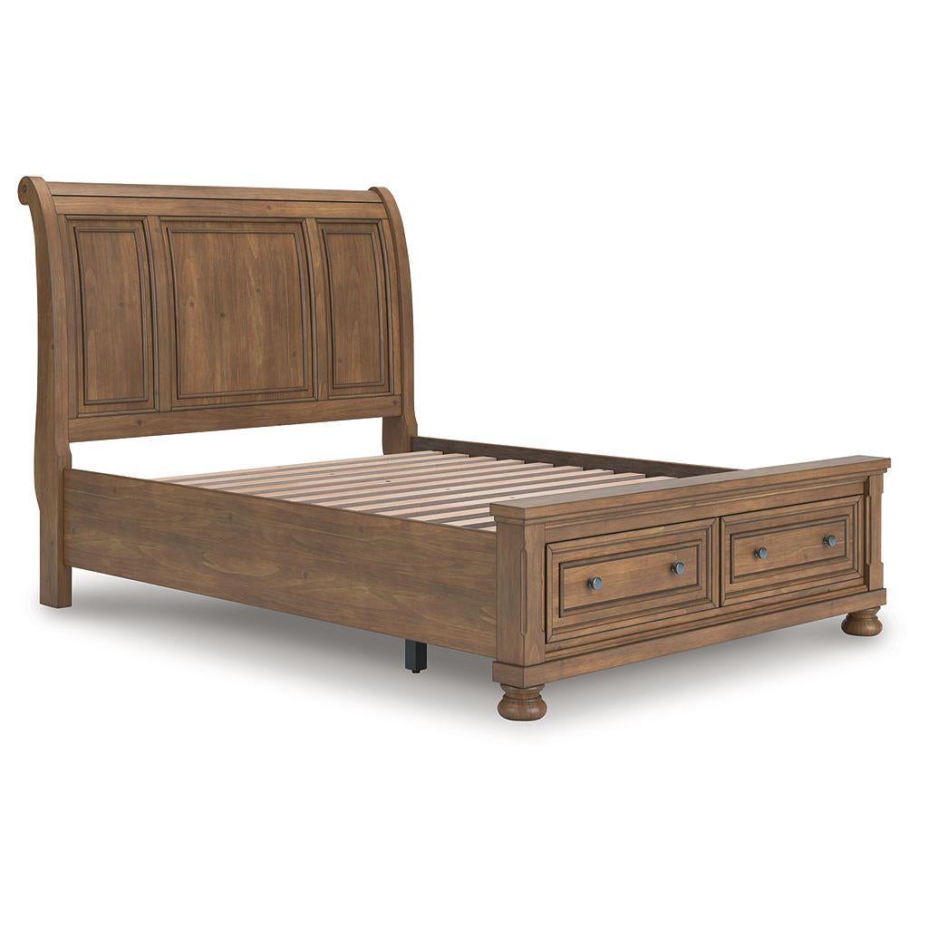 Feddinger Queen Storage Sleigh Bed Signature Design by Ashley® Bedroom