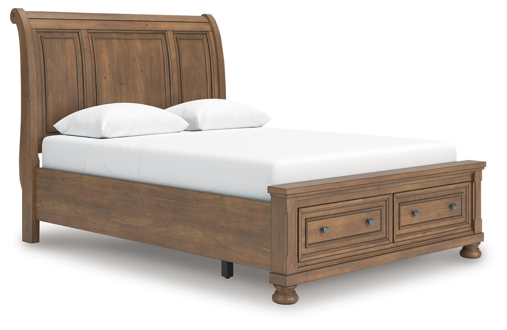 Feddinger Queen Sleigh Storage Bed, Dresser and Mirror Signature Design by Ashley® Bedroom