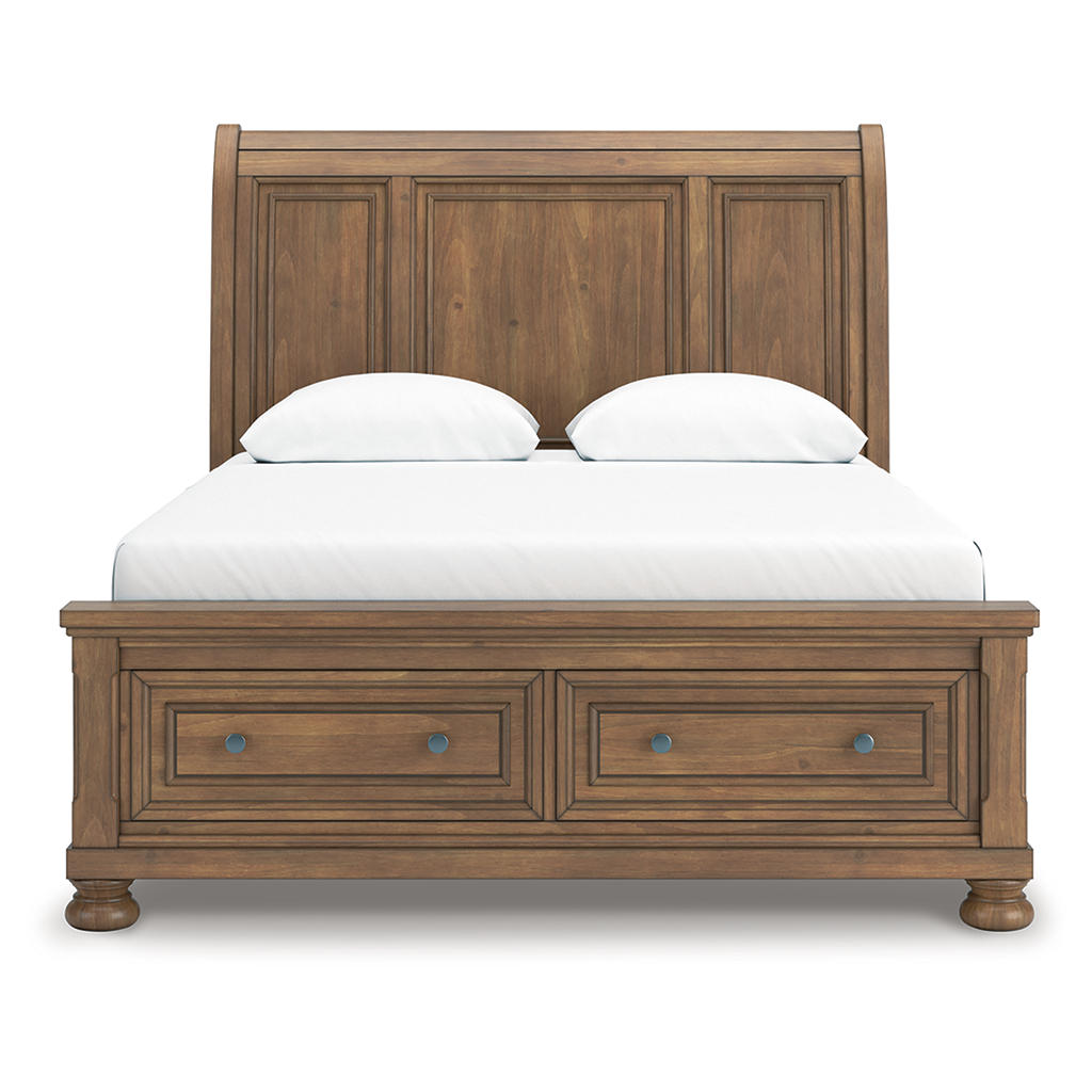 Feddinger Queen Storage Sleigh Bed Signature Design by Ashley® Bedroom