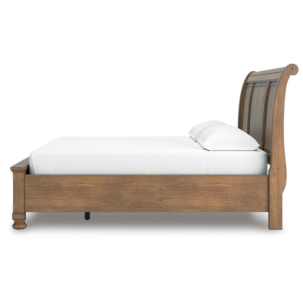 Feddinger California King Storage Sleigh Bed Signature Design by Ashley® Bedroom