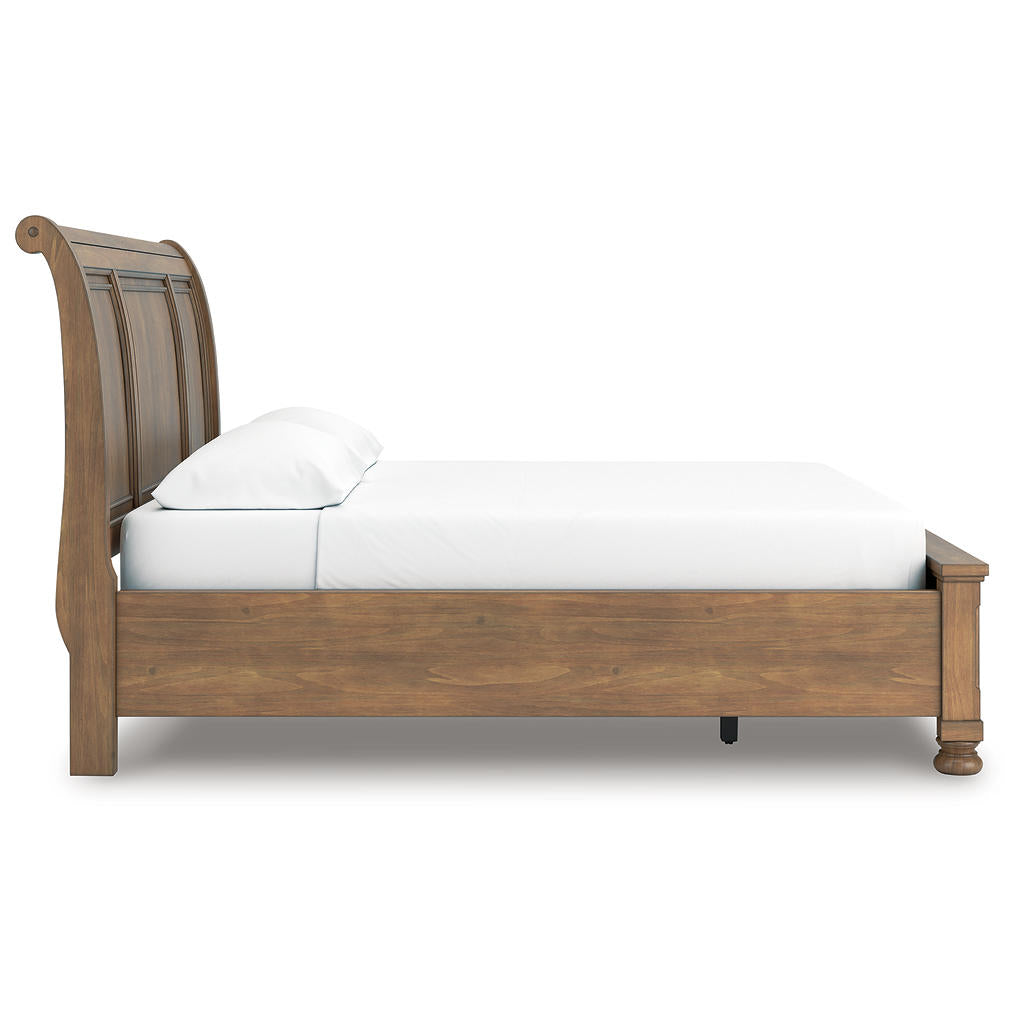 Feddinger California King Storage Sleigh Bed Signature Design by Ashley® Bedroom