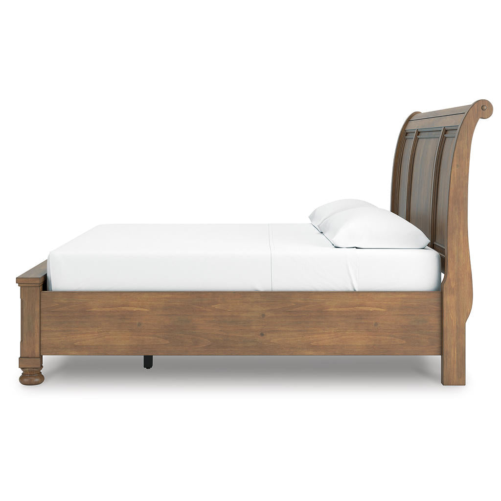 Feddinger King Storage Sleigh Bed Signature Design by Ashley® Bedroom