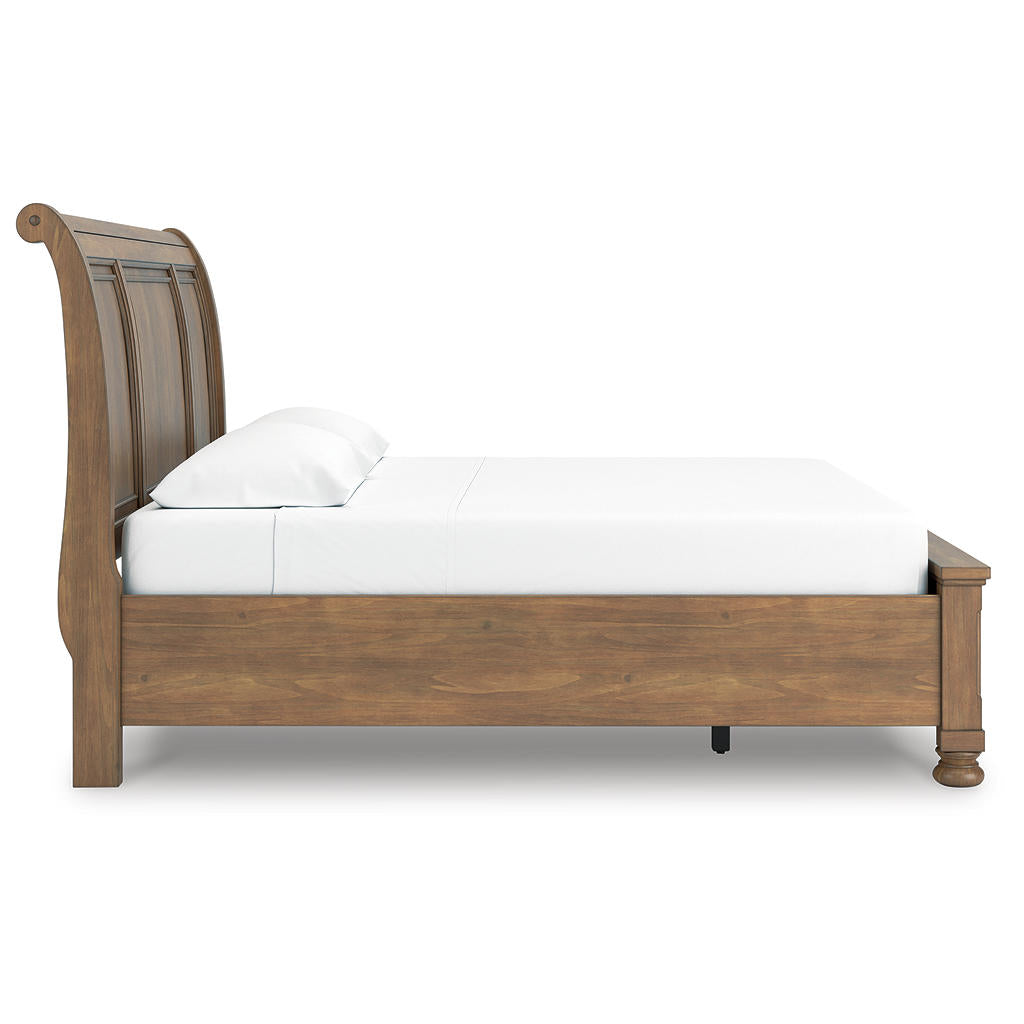 Feddinger King Storage Sleigh Bed Signature Design by Ashley® Bedroom