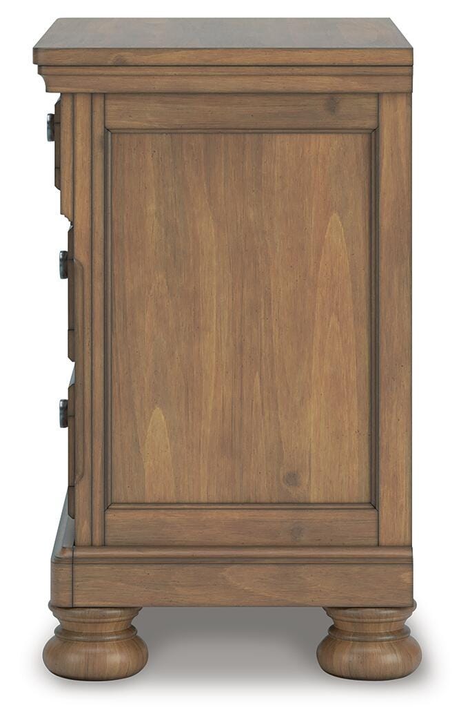 Feddinger California King Panel Storage Bed, Dresser and Nightstand Signature Design by Ashley® Bedroom