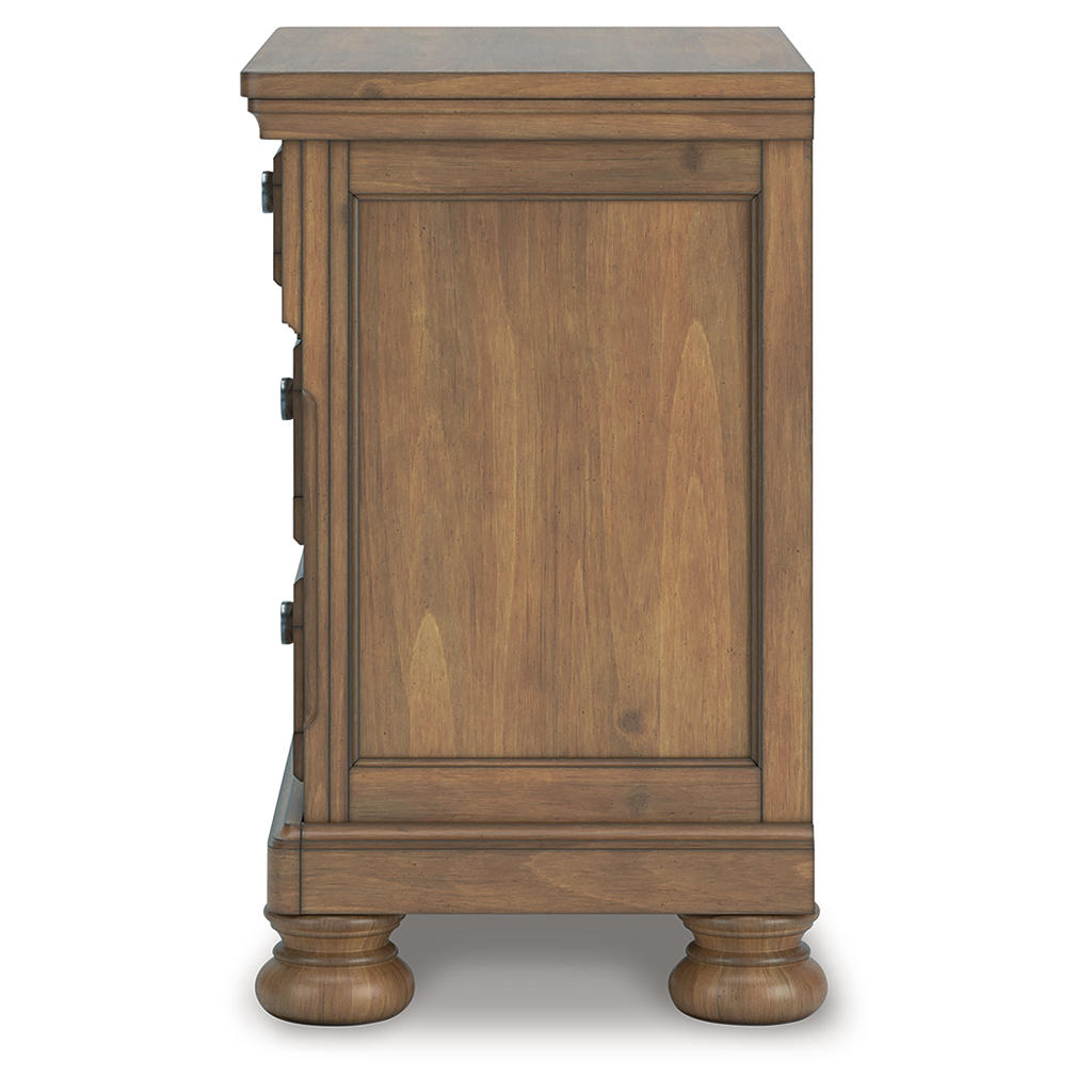 Feddinger King Panel Storage Bed, Dresser, Mirror, Chest and Nightstand Signature Design by Ashley® Uncategorized