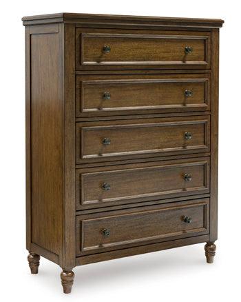 Sturlayne Chest of Drawers — 5 Dovetail Drawers Benchcraft® Bedroom