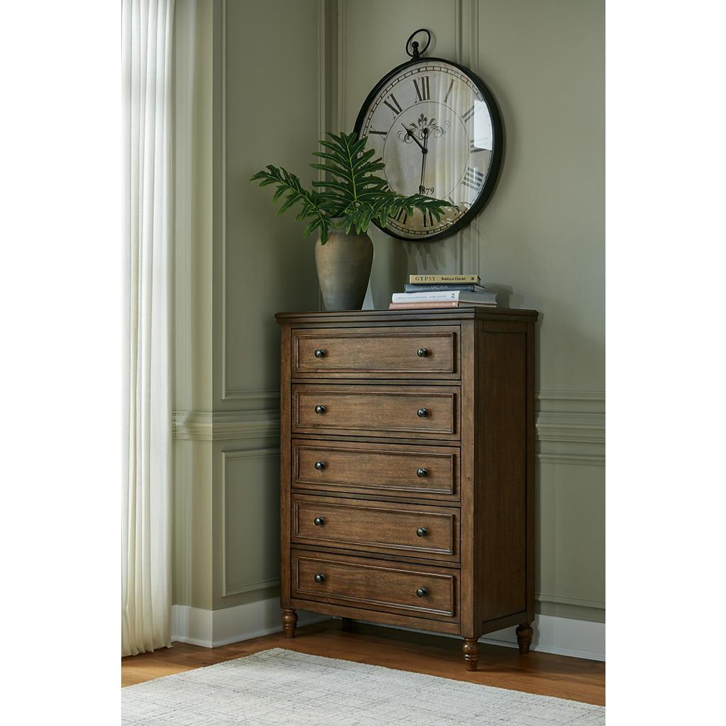 Sturlayne Chest of Drawers — 5 Dovetail Drawers Benchcraft® Bedroom