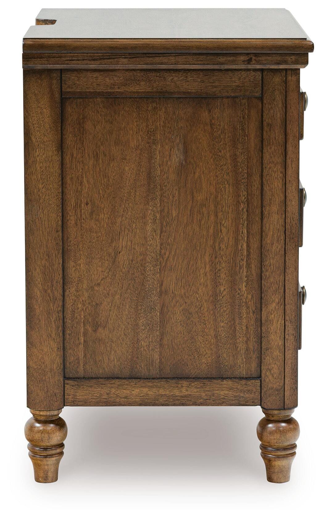 Sturlayne King Upholstered Panel Bed, Dresser and 2 Nightstands