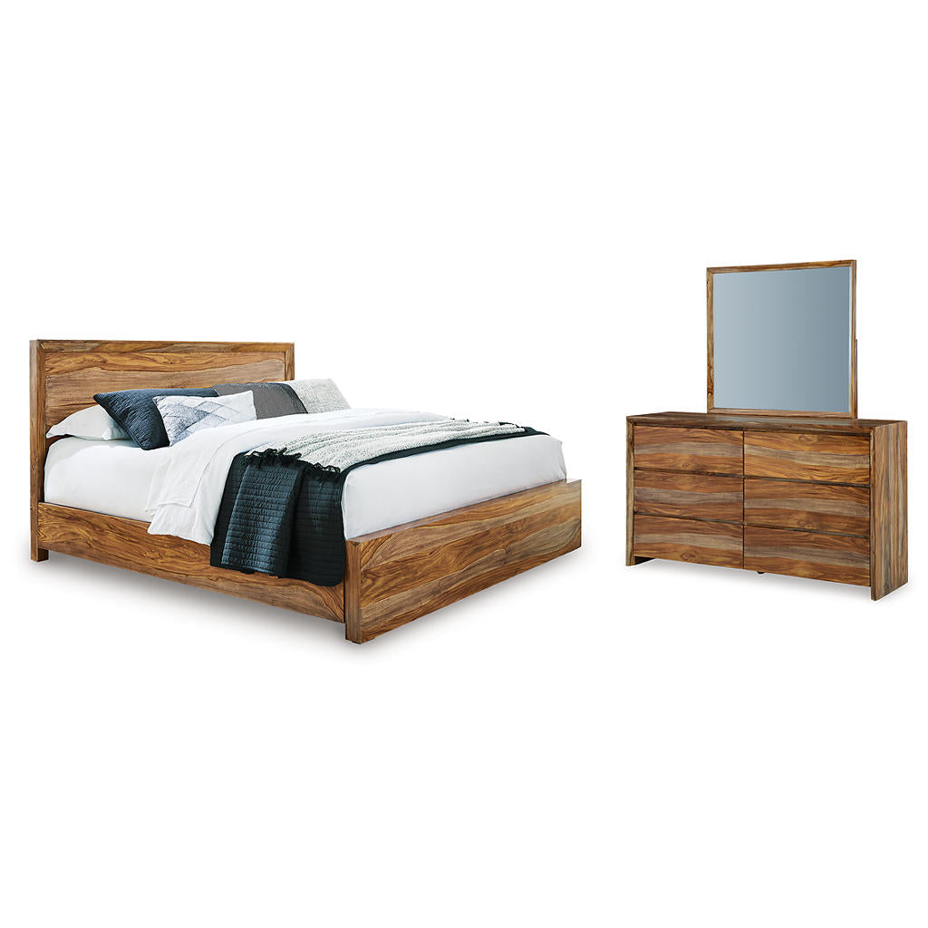 Dressonni Queen Panel Bed, Dresser and Mirror Signature Design by Ashley® Uncategorized