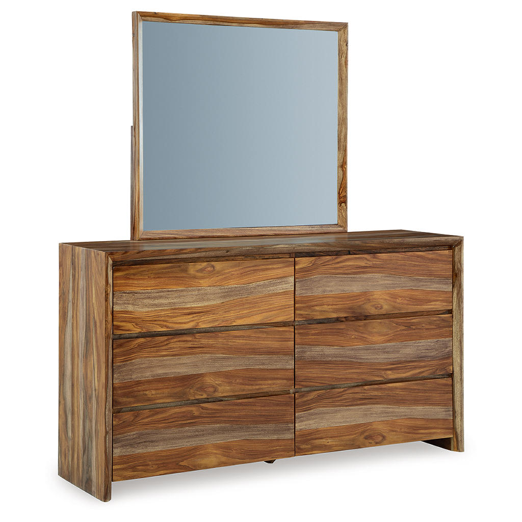 Dressonni California King Panel Bed, Dresser and Mirror Signature Design by Ashley® Uncategorized