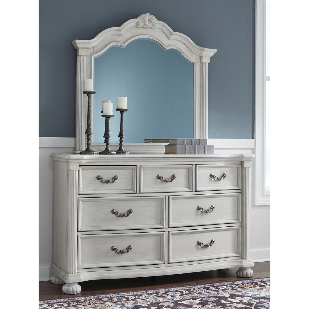 Montelaine Dresser and Mirror Benchcraft® Bedroom