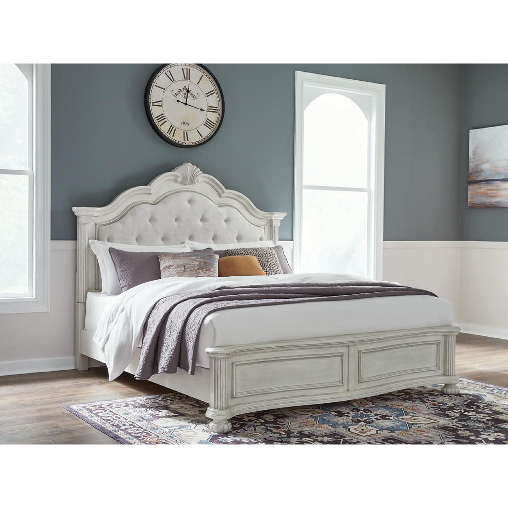 Montelaine California King Upholstered Panel Bed Benchcraft® Bedroom