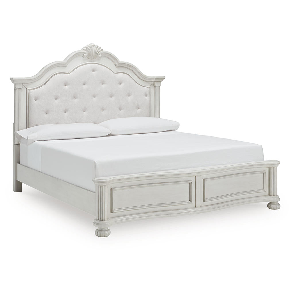 Montelaine King Upholstered Panel Bed Benchcraft® Bedroom