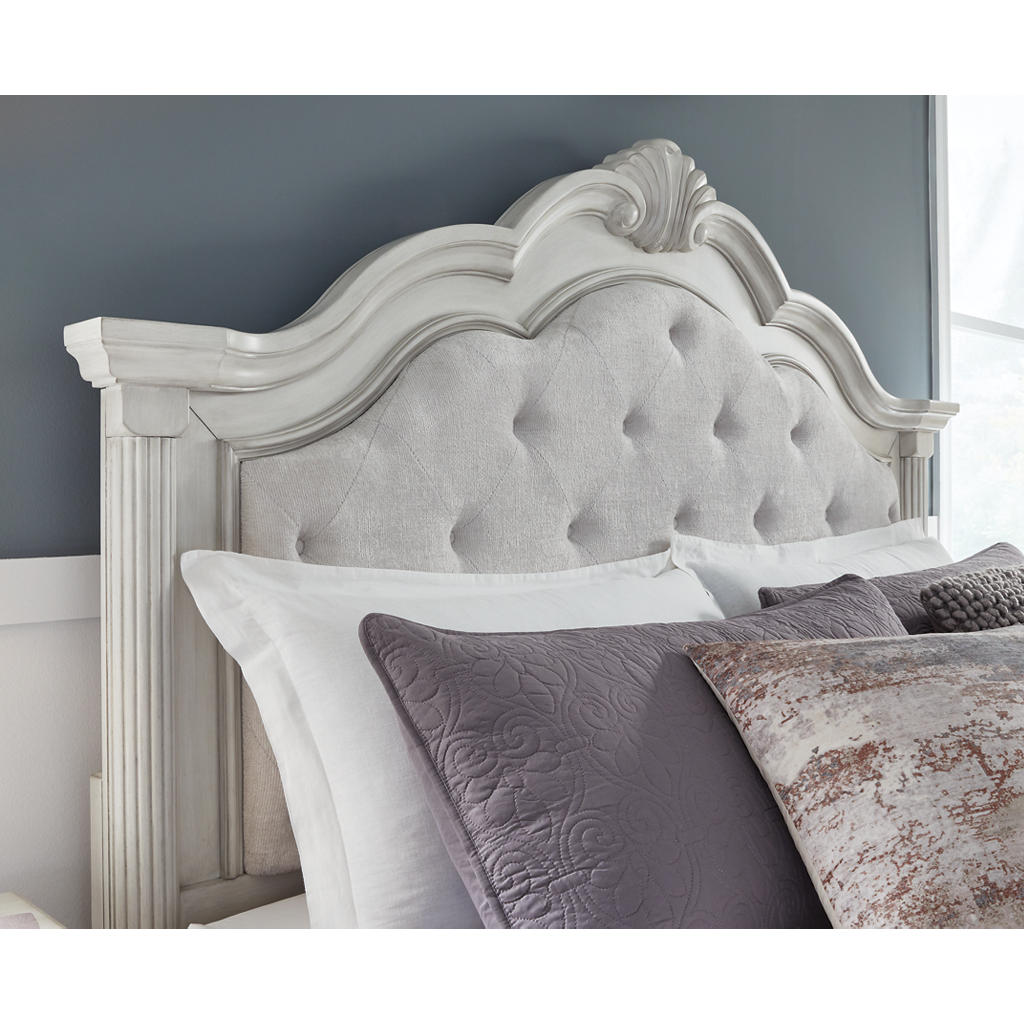 Montelaine King Upholstered Panel Bed Benchcraft® Bedroom