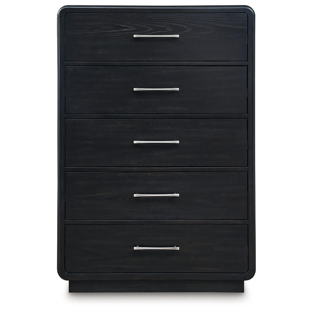 Rowanbeck King Panel Bed, Dresser, Mirror, Chest and Nightstand Signature Design by Ashley® Uncategorized
