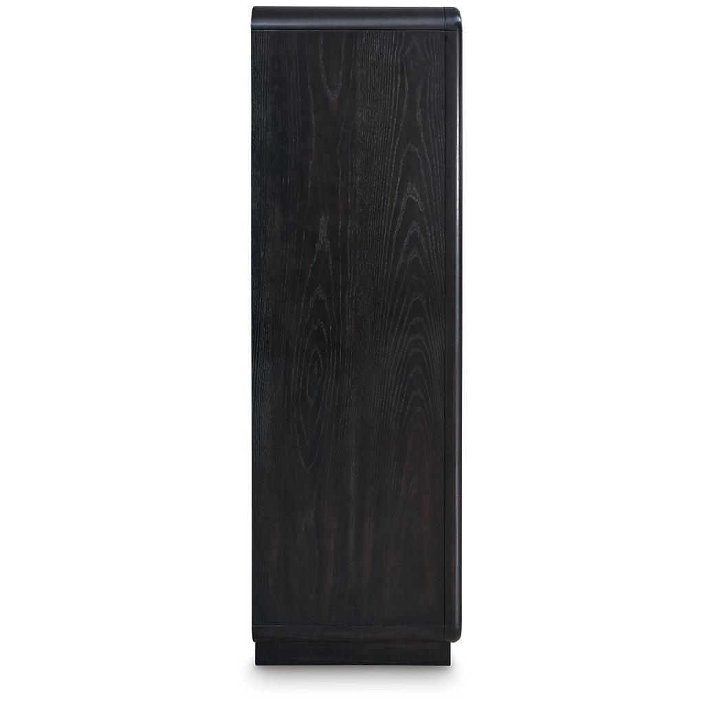 Rowanbeck Chest of Drawers — Art Deco Black Signature Design by Ashley® Bedroom