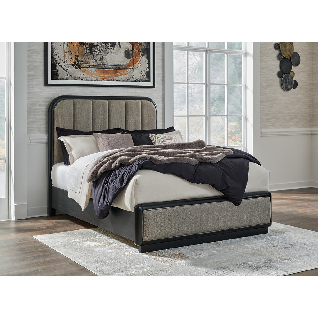 Rowanbeck Queen Upholstered Panel Bed Signature Design by Ashley® Bedroom