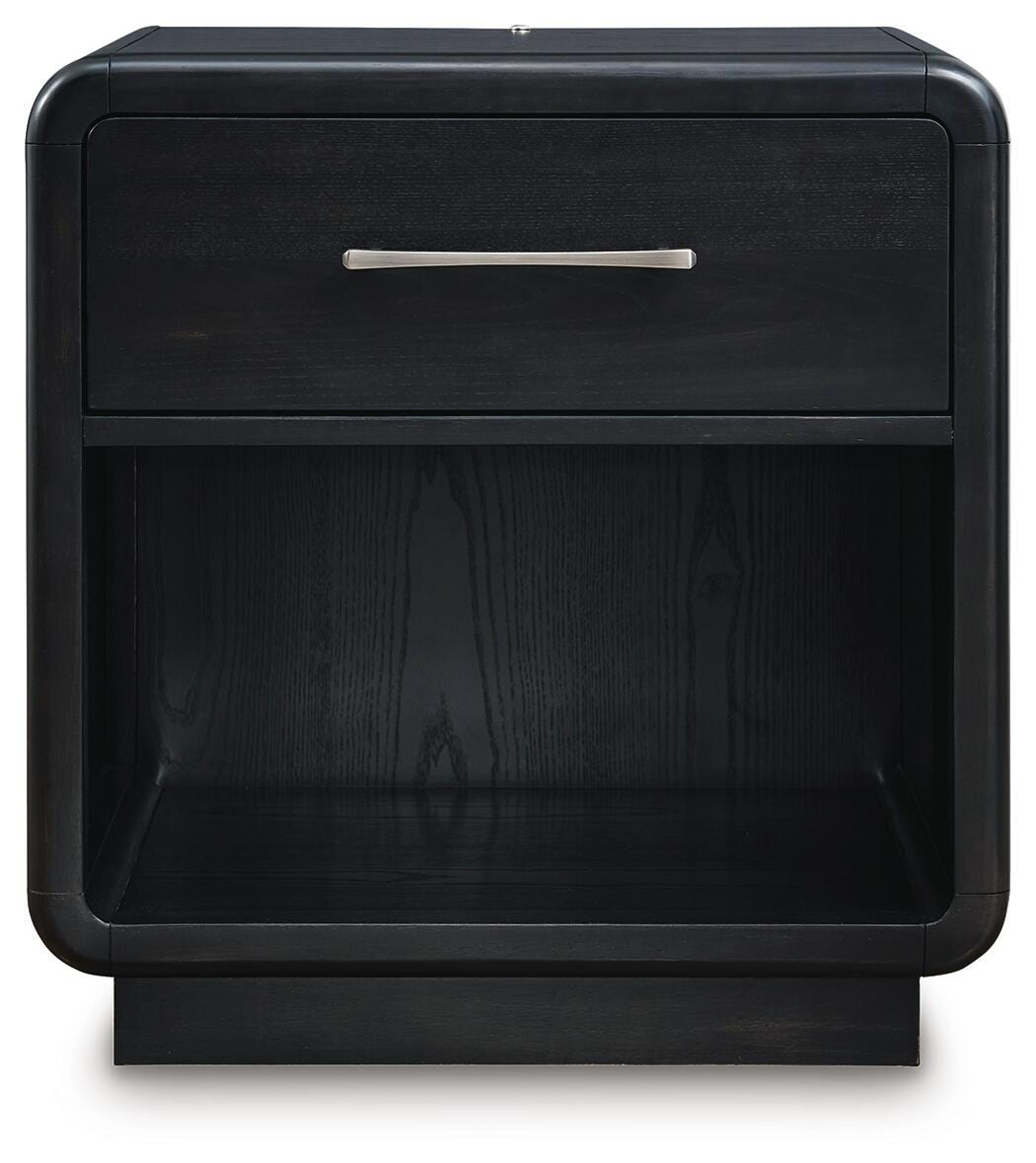 Rowanbeck Queen Upholstered Bed, Dresser, Mirror and Nightstand Signature Design by Ashley® Bedroom
