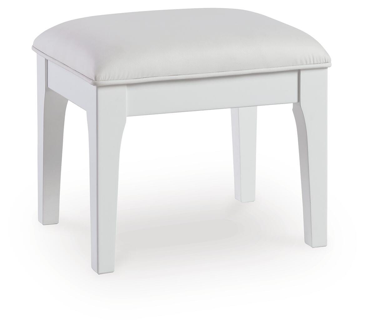 Chalanna Vanity, Mirror and Stool — 3-Piece Set Signature Design by Ashley® Bedroom