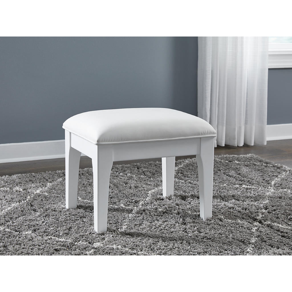 Chalanna Vanity Stool Signature Design by Ashley® Bedroom