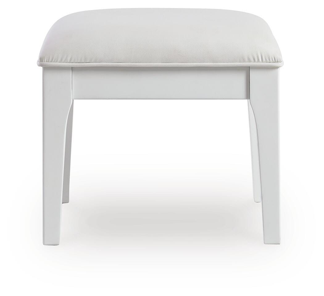 Chalanna Vanity, Mirror and Stool — 3-Piece Set Signature Design by Ashley® Bedroom