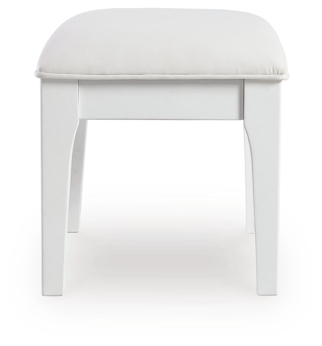 Chalanna Vanity, Mirror and Stool — 3-Piece Set Signature Design by Ashley® Bedroom