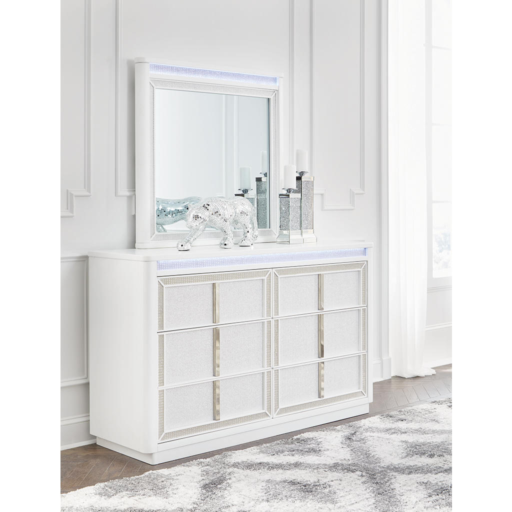 Chalanna Dresser and Mirror Signature Design by Ashley® Bedroom