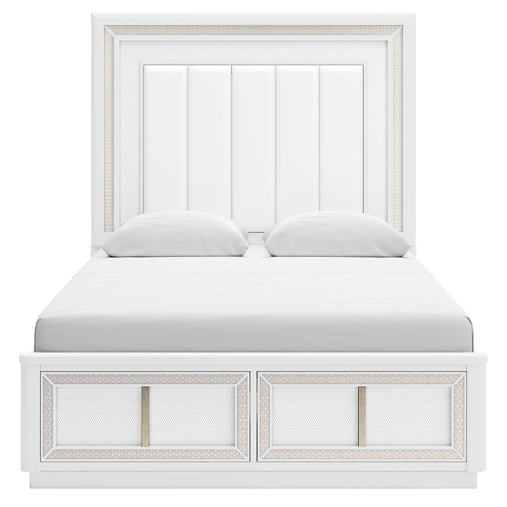 Chalanna Queen Storage Bed, Dresser and 2 Nightstands Signature Design by Ashley® Uncategorized