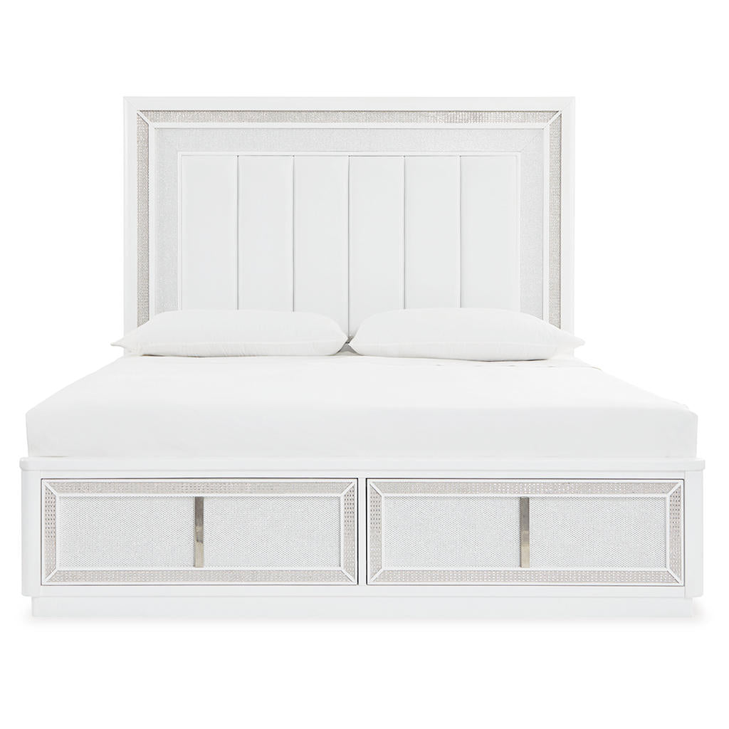 Chalanna King Upholstered Storage Bed Signature Design by Ashley® Bedroom