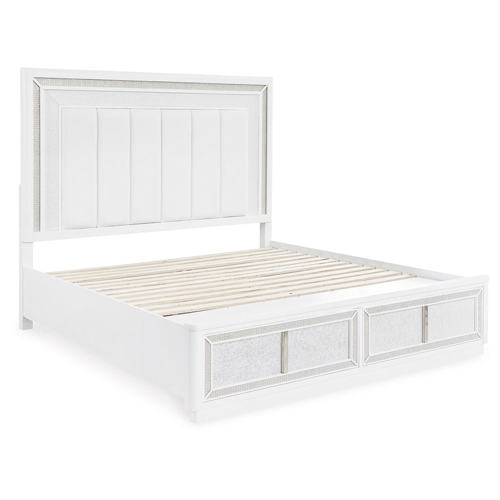 Chalanna King Upholstered Storage Bed Signature Design by Ashley® Bedroom