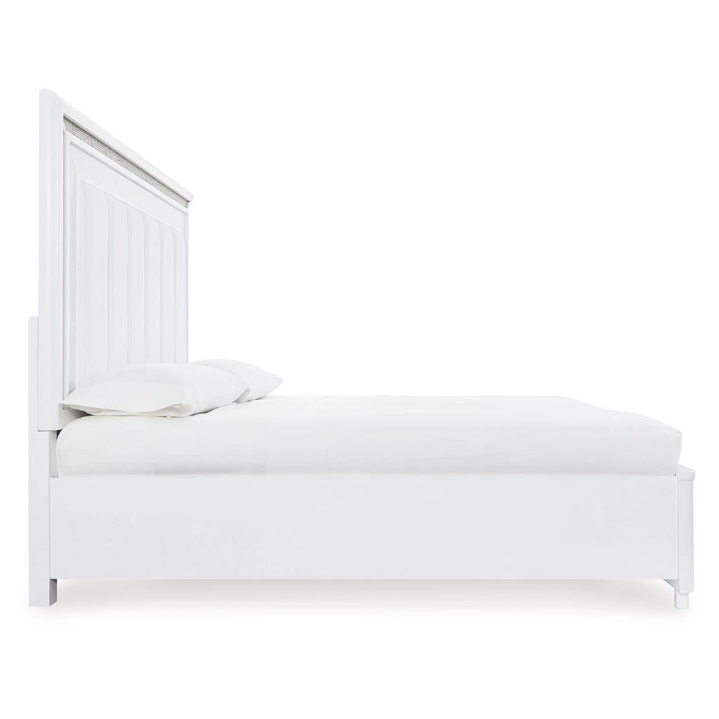 Chalanna Queen Upholstered Storage Bed, Dresser and Mirror Signature Design by Ashley® Uncategorized