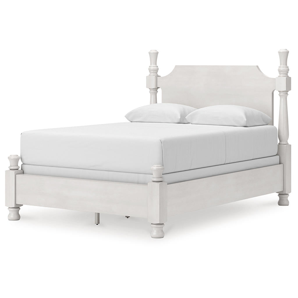 DOORBUSTER! Rowlenstown Queen Poster Bed, Dresser and Mirror Signature Design by Ashley® Uncategorized
