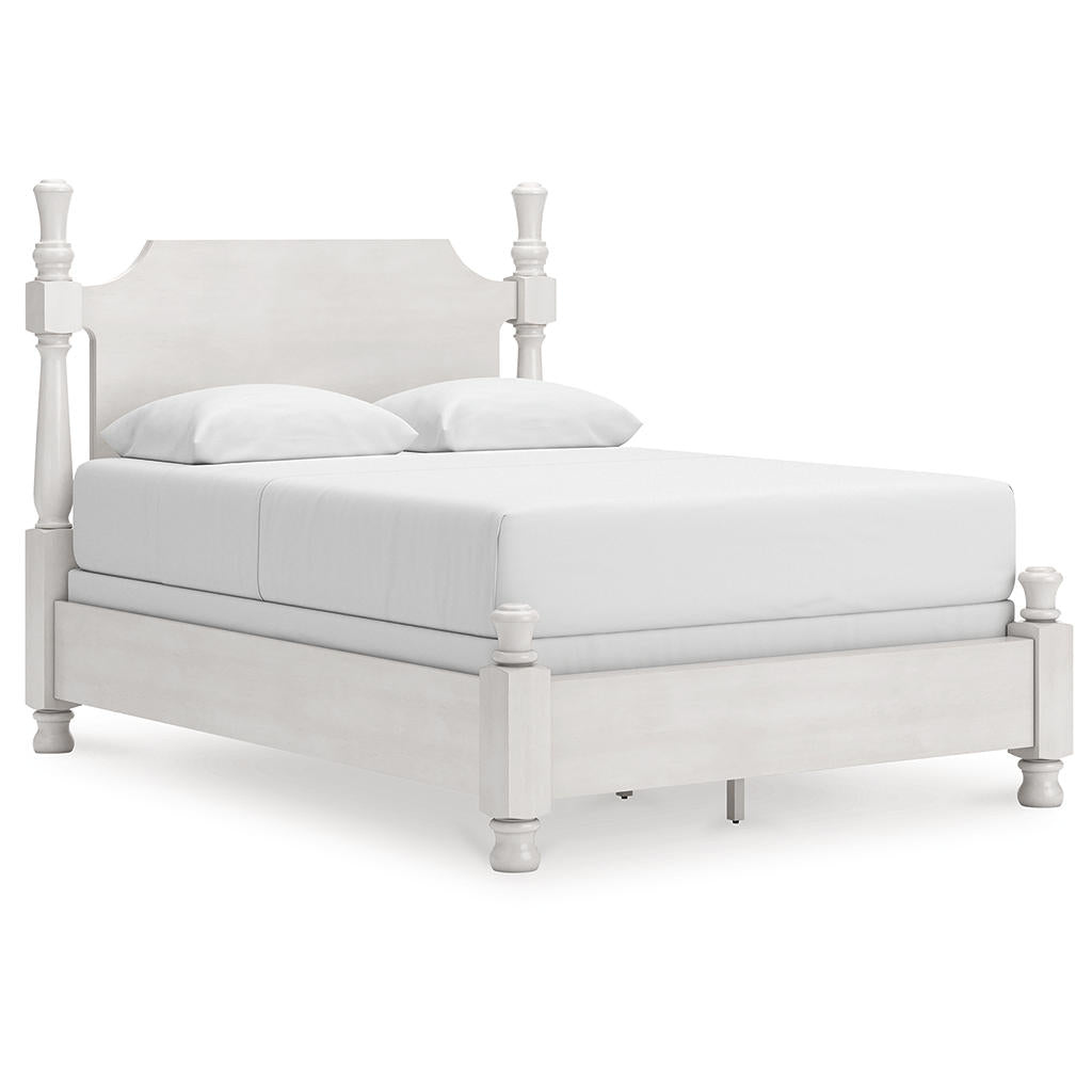 DOORBUSTER! Rowlenstown Queen Poster Bed, Dresser and Mirror Signature Design by Ashley® Uncategorized