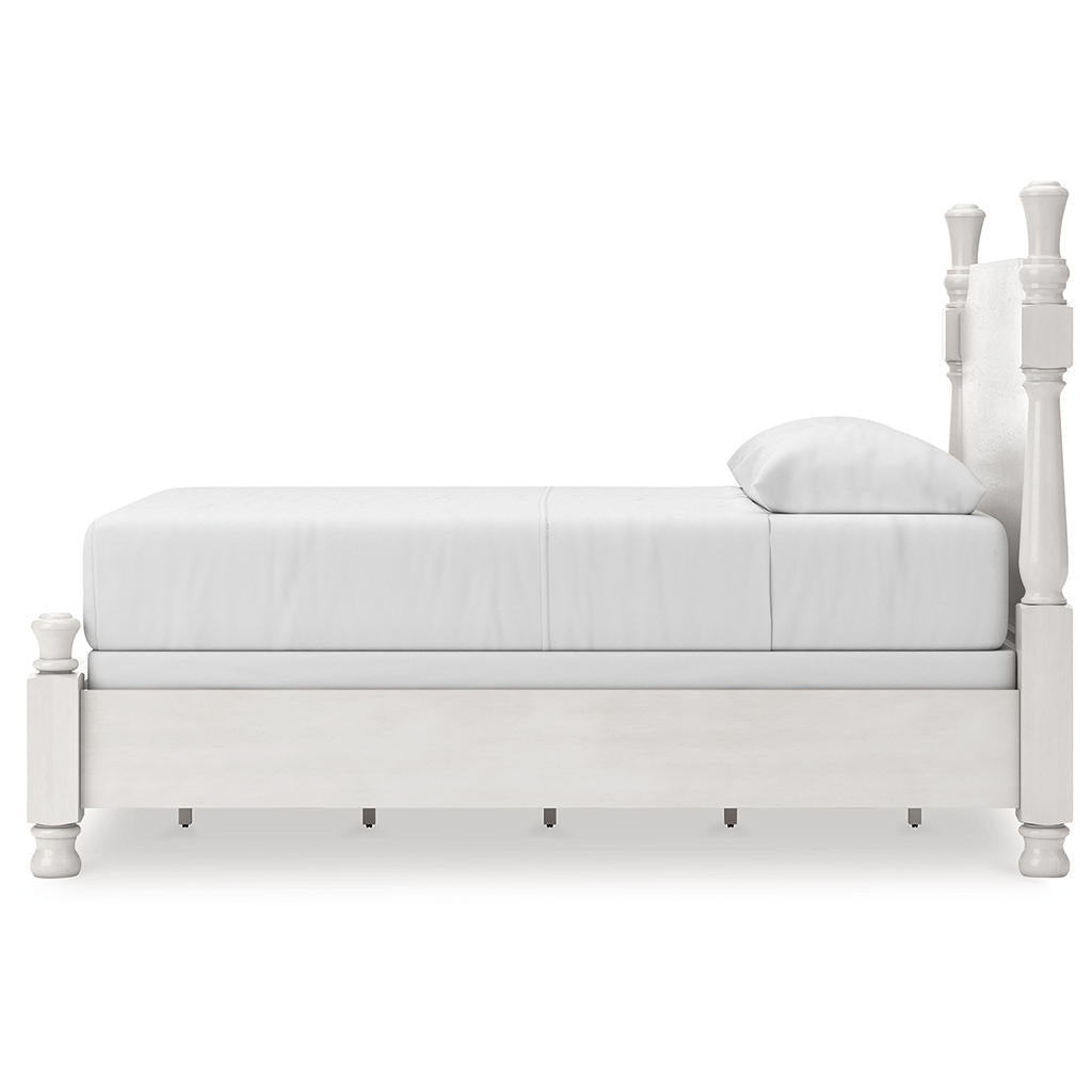 DOORBUSTER! Rowlenstown Queen Poster Bed, Dresser and Mirror Signature Design by Ashley® Uncategorized