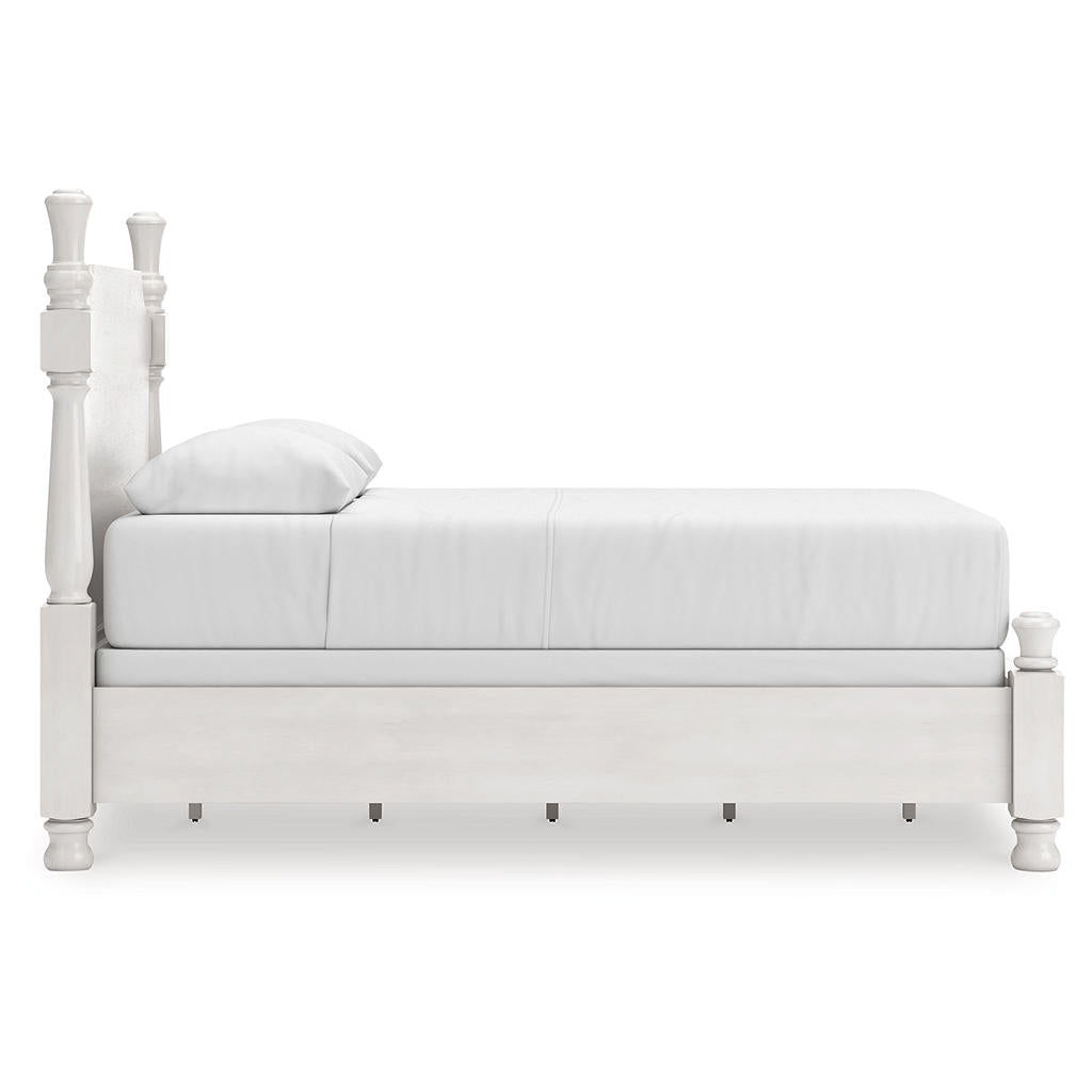 DOORBUSTER! Rowlenstown Queen Poster Bed, Dresser and Mirror Signature Design by Ashley® Uncategorized