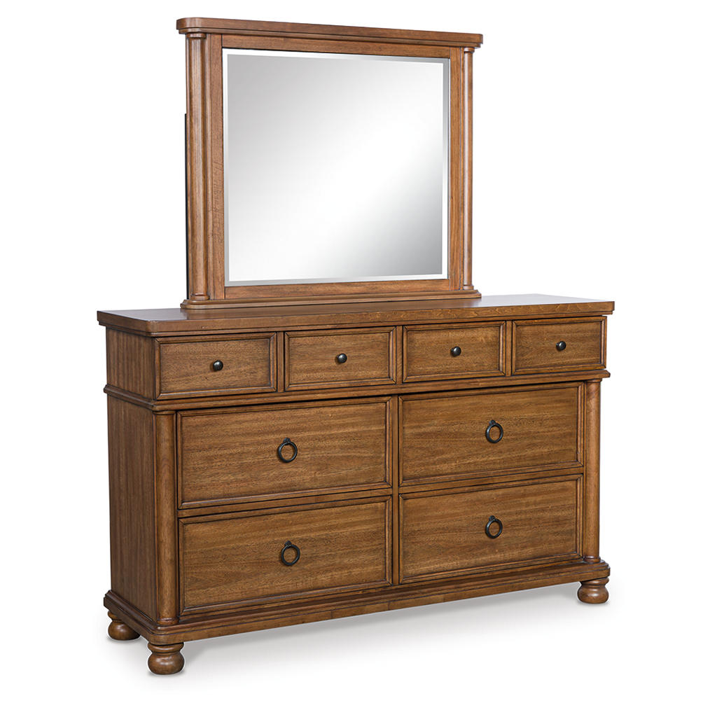 Rowlenstown Dresser and Mirror Signature Design by Ashley® Bedroom