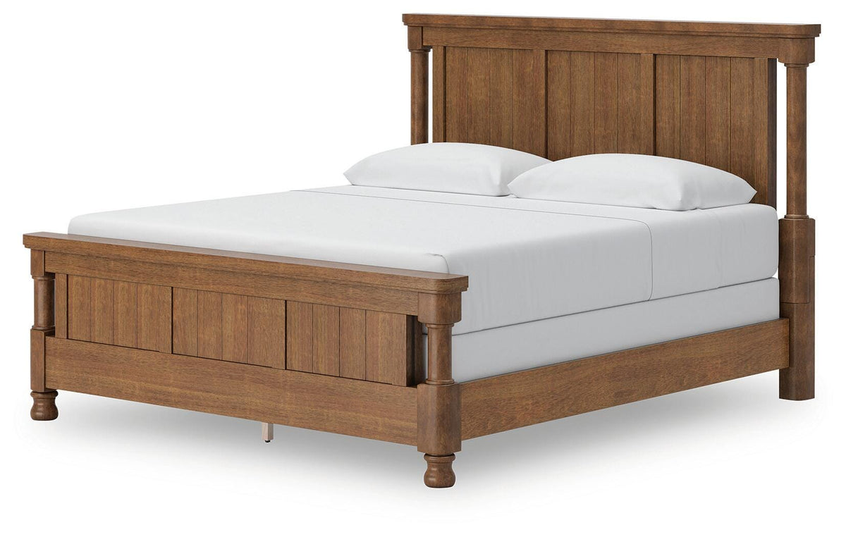 Rowlenstown King Poster Bed, Dresser and 2 Nightstands Signature Design by Ashley® Bedroom