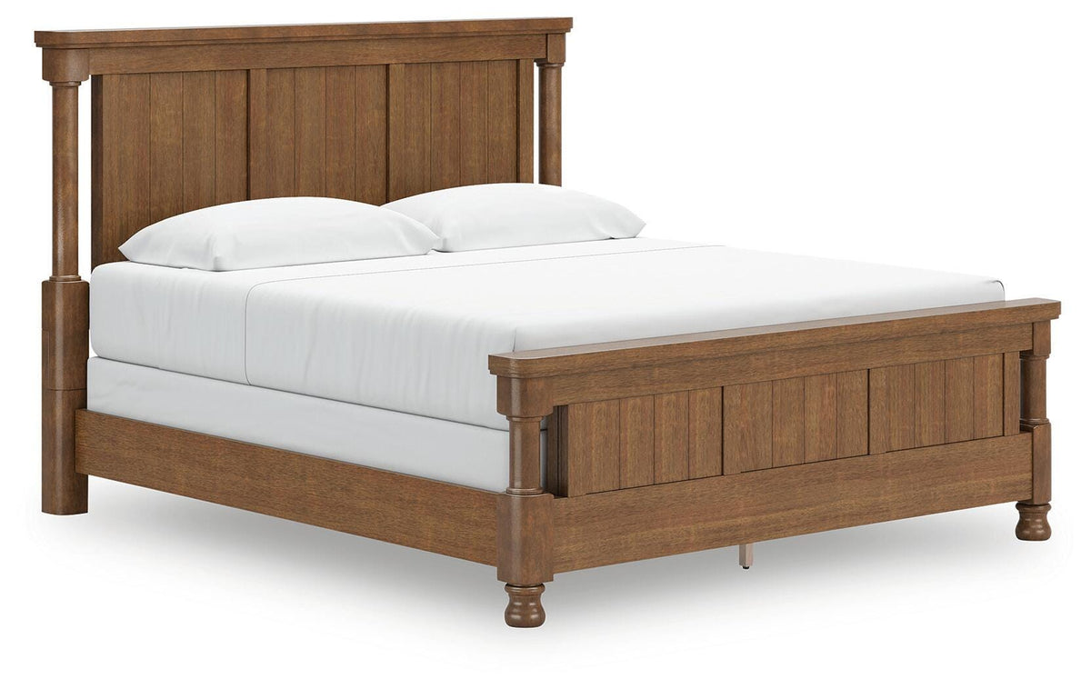 Rowlenstown King Poster Bed, Dresser and 2 Nightstands Signature Design by Ashley® Bedroom