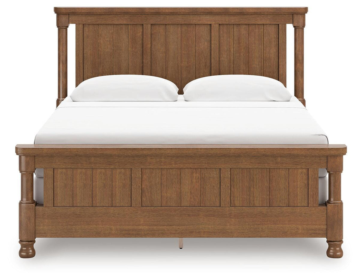 Rowlenstown King Poster Bed, Dresser and 2 Nightstands Signature Design by Ashley® Bedroom