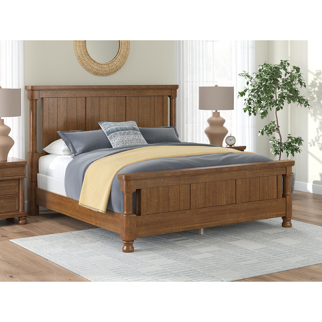 Rowlenstown King Poster Bed Signature Design by Ashley® Bedroom